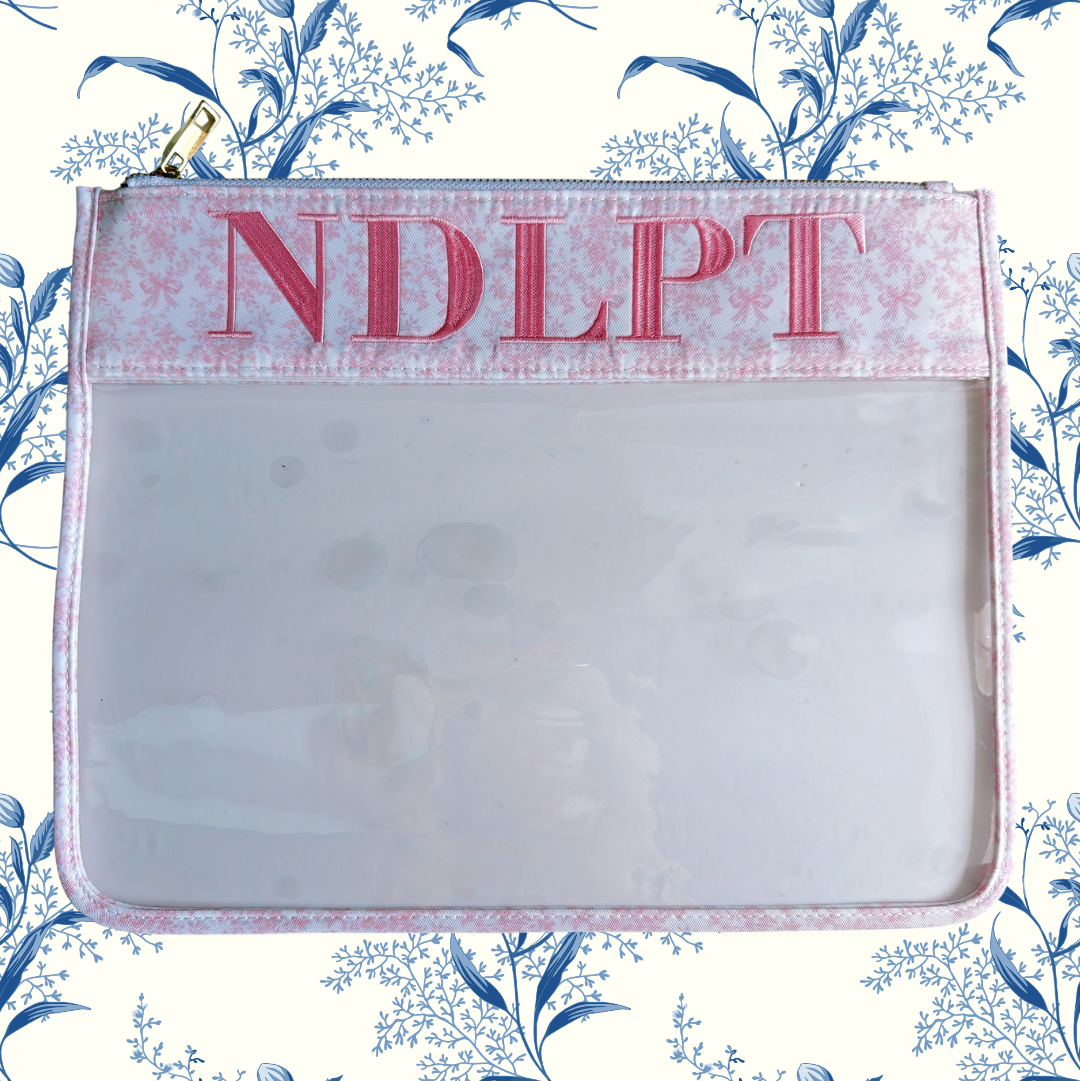 Pink NDLPT Project Bag