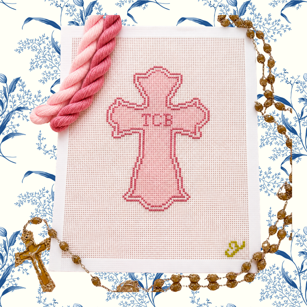 Pink Customizable Cross