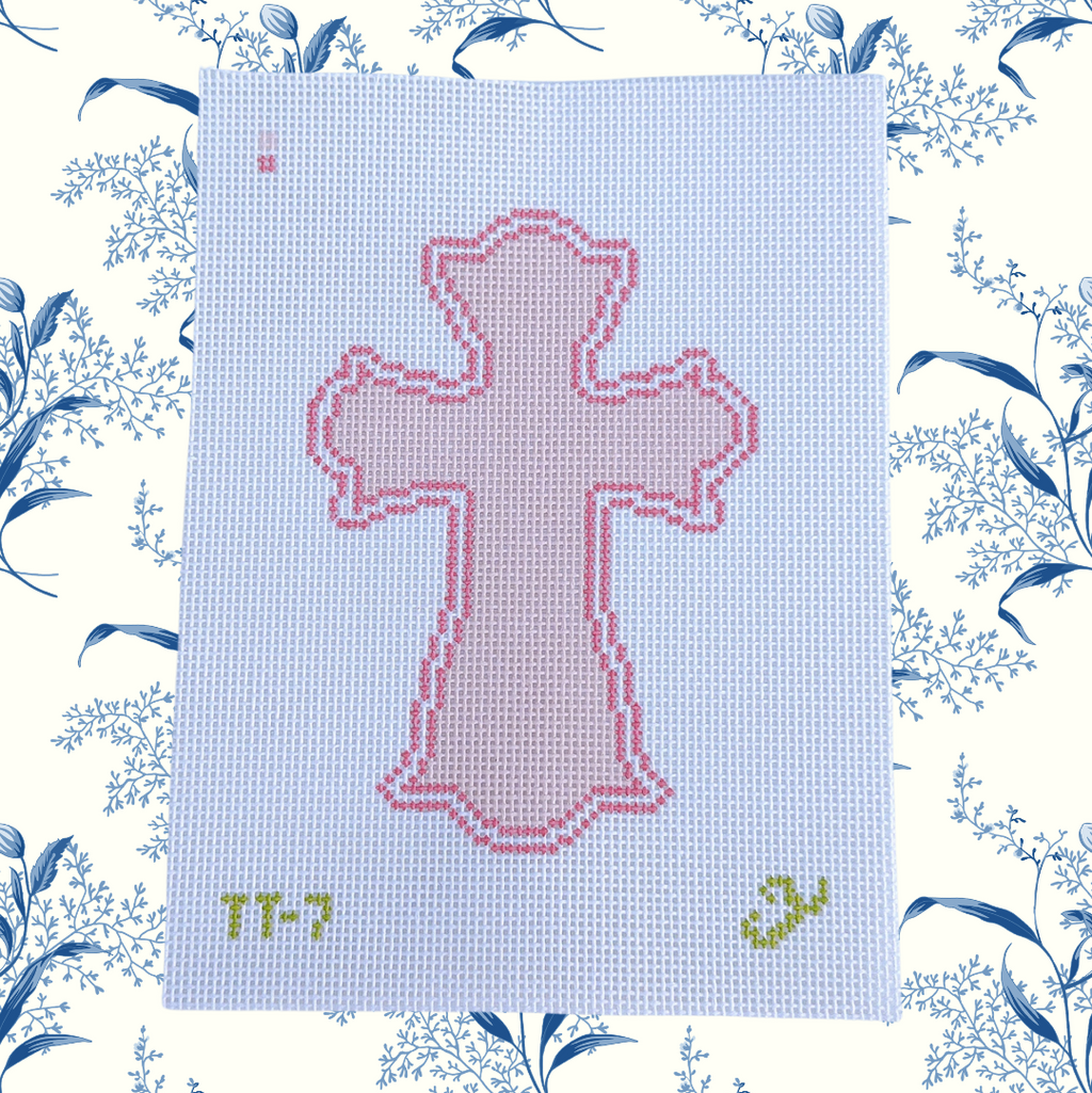 Pink Customizable Cross