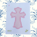Pink Customizable Cross